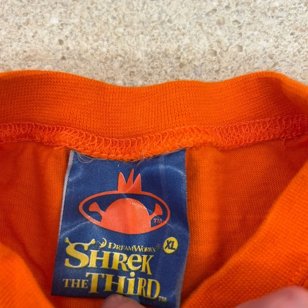 Vintage Shrek The Third What The Shrek! Graphic T‎ Shirt Size XL Kids